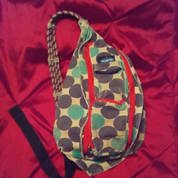 Kavu Handbags - Polka dot kavu backpack
